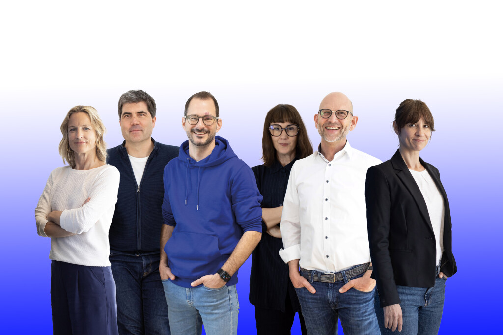 Die 6 personen des Kernteams von Intelligent Change Solutions, ICS.
